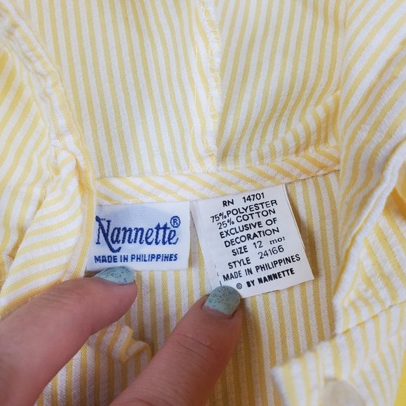 Vintage Giraffe Sunsuit & Jacket Set 12 months - Picture 10 of 11